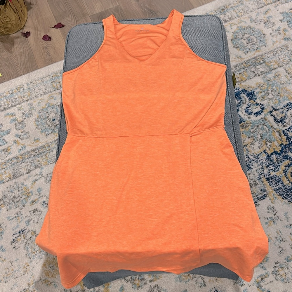 NWT Eleven by Venus Williams Love Buzz nectarine tennis dress XXL